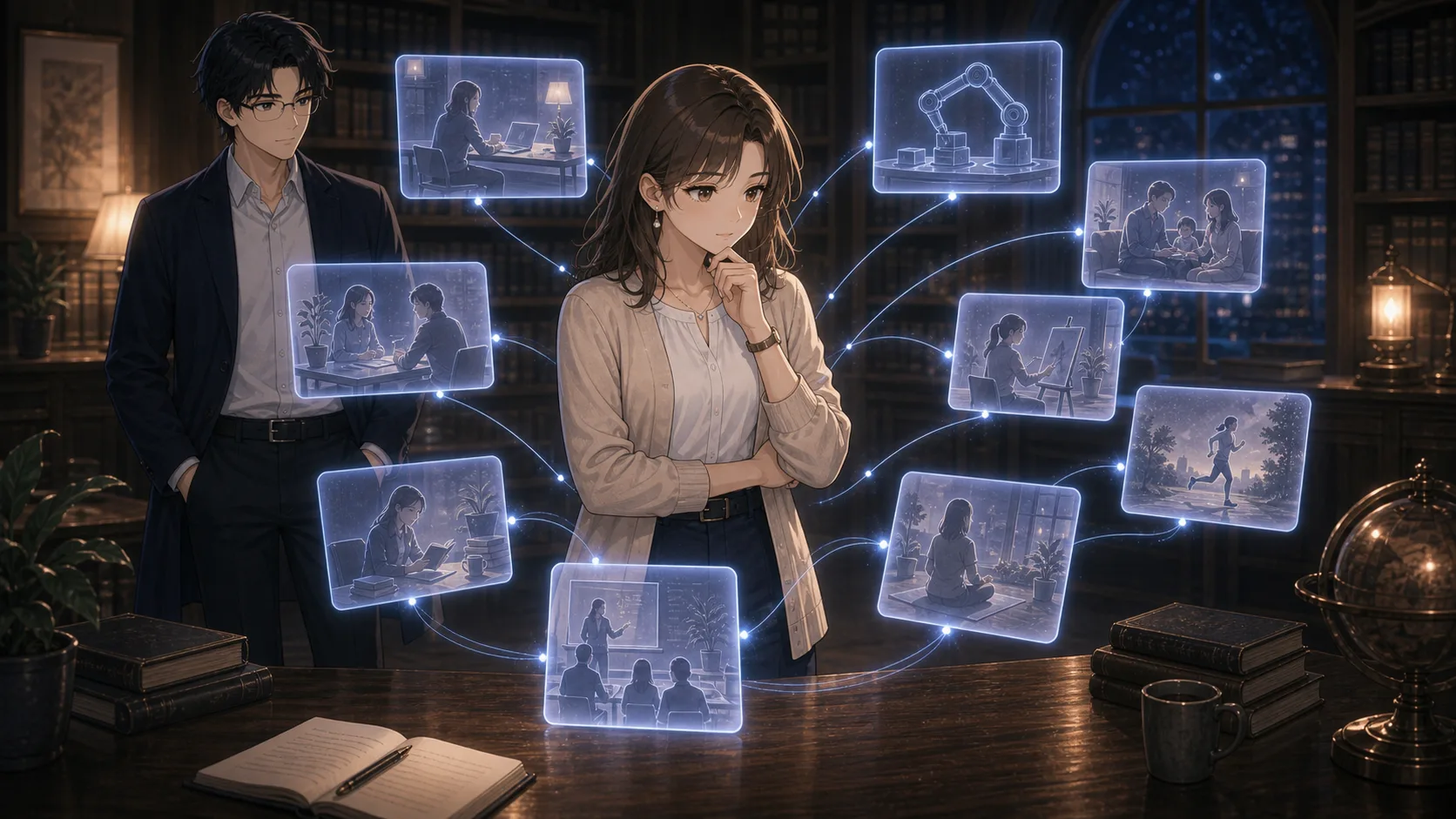 AI時代の仕事と暮らしを考えるミオ