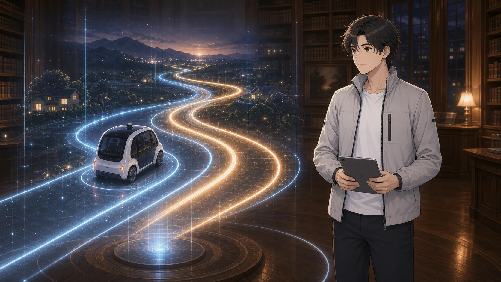 自動運転の安全と安心を考えるレン