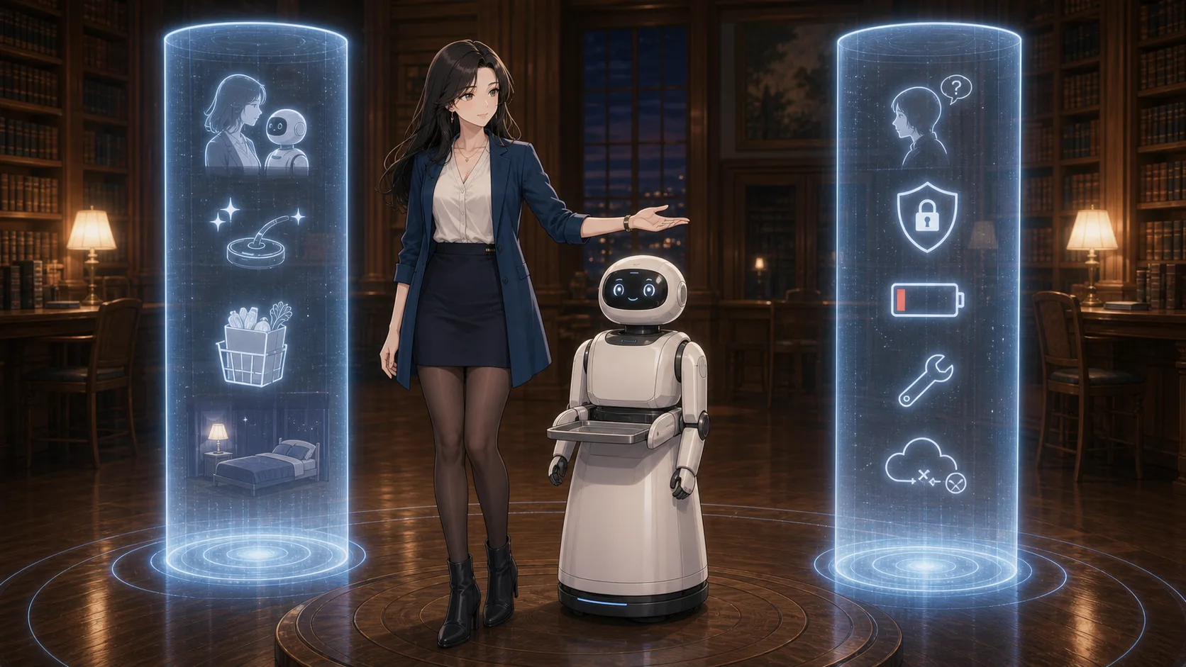 介護ロボットのデメリットを確認点として考えるノア