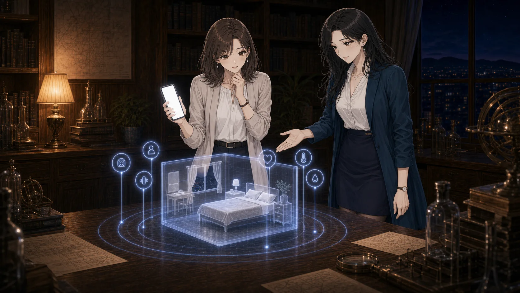 離れていても変化に気づく見守り支援