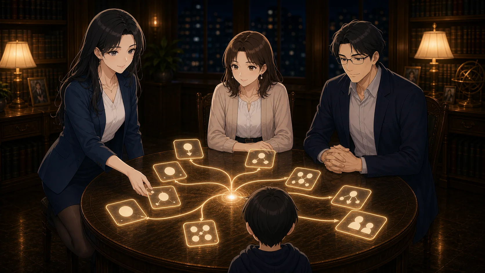 三段階の家庭ルールを未来ログに書くノア