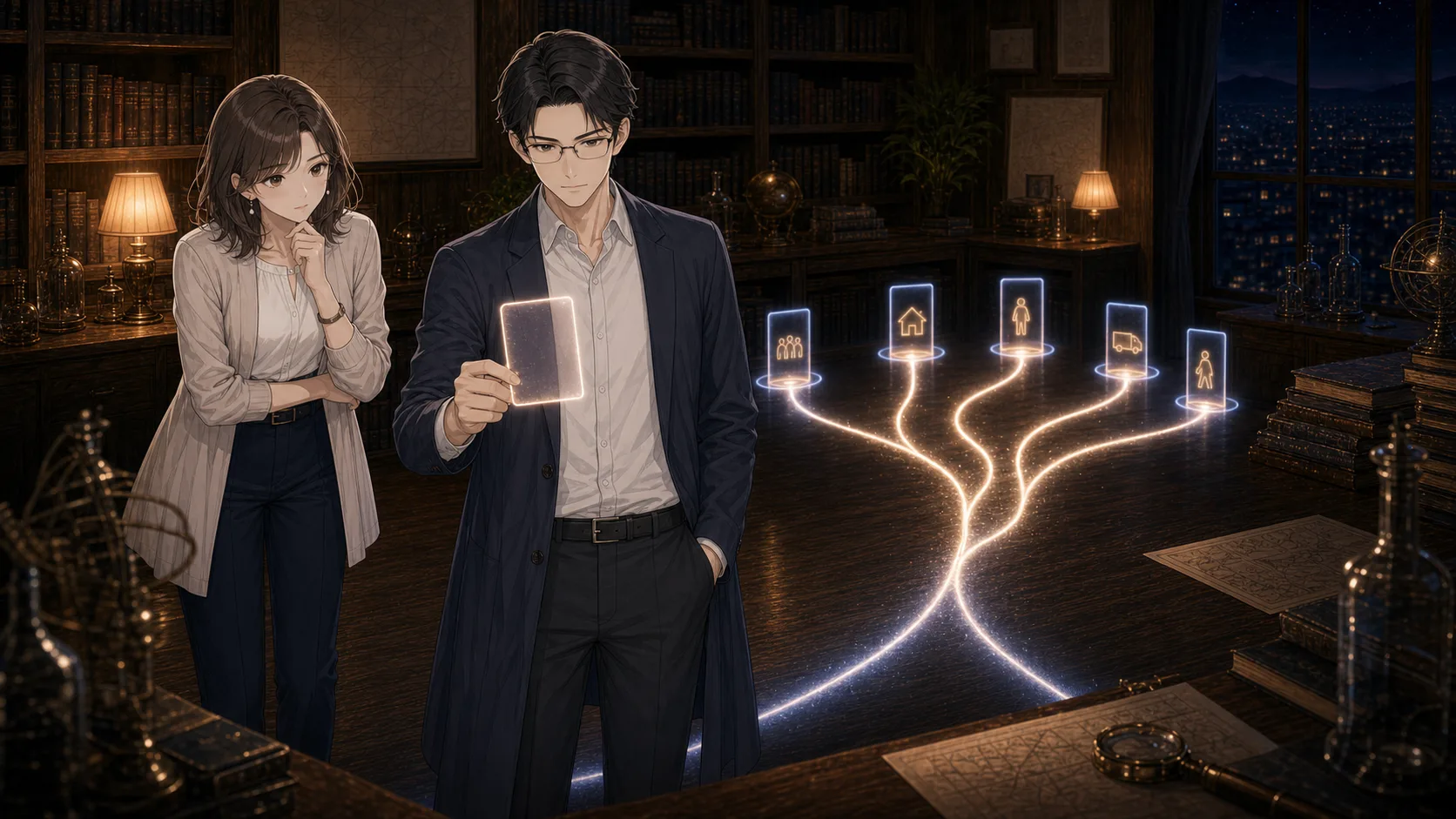 例外に対応する仕事を考える場面