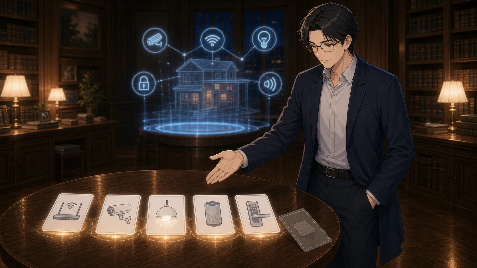 古いスマート家電の更新とサポート期限を確認する場面