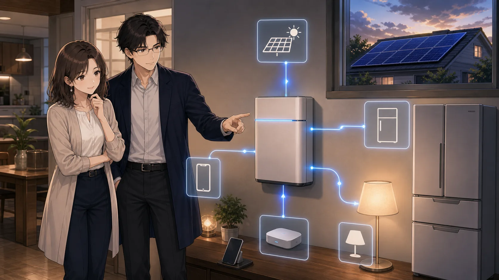 家庭用蓄電池でできること