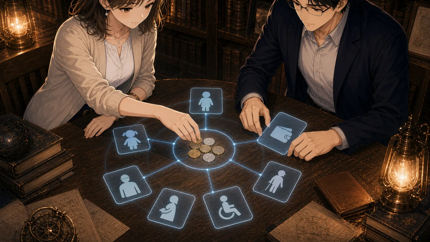 誰でも使いやすい現金の役割