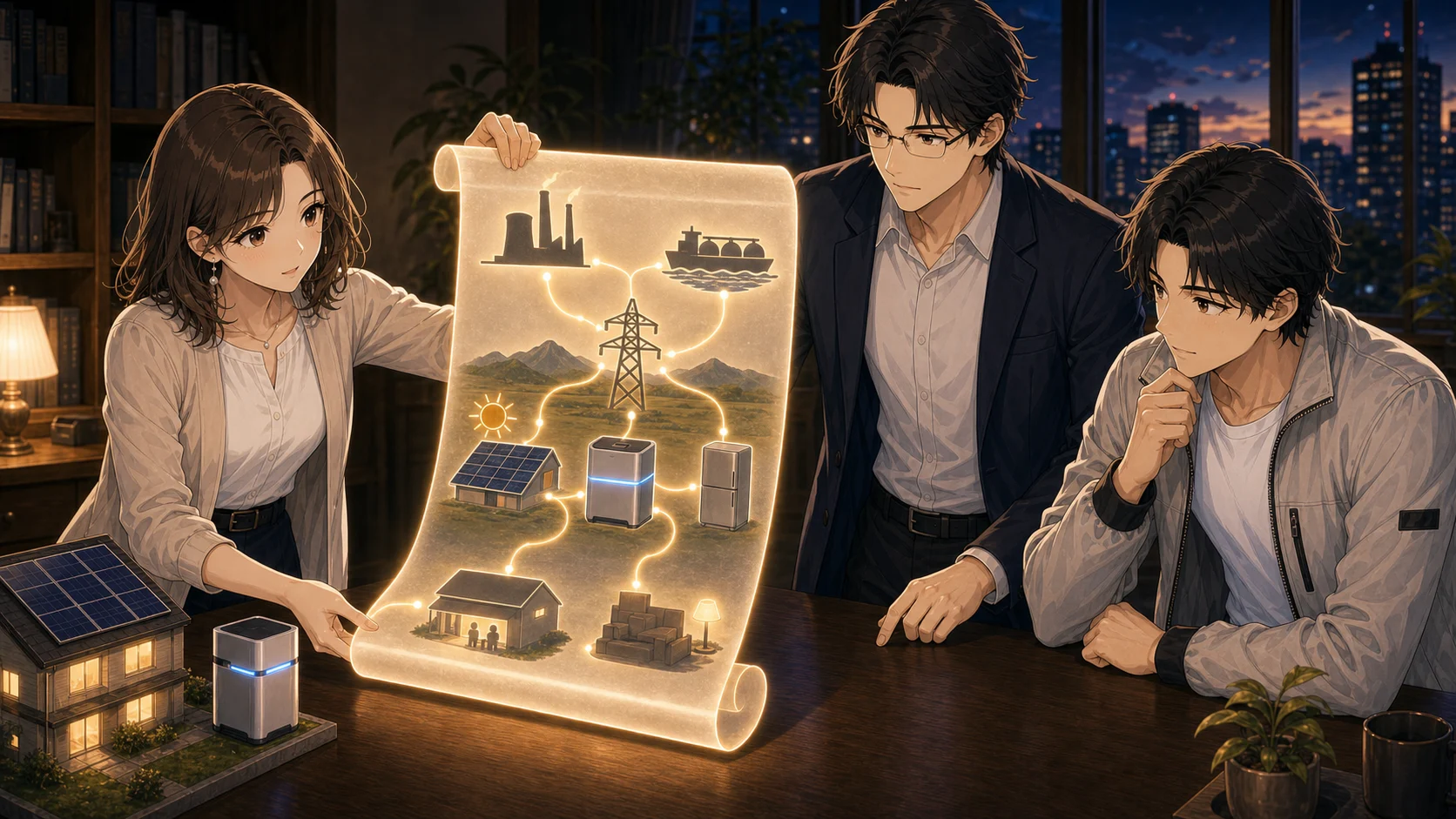 電気代を暮らしと社会のレシートとして見るミオ