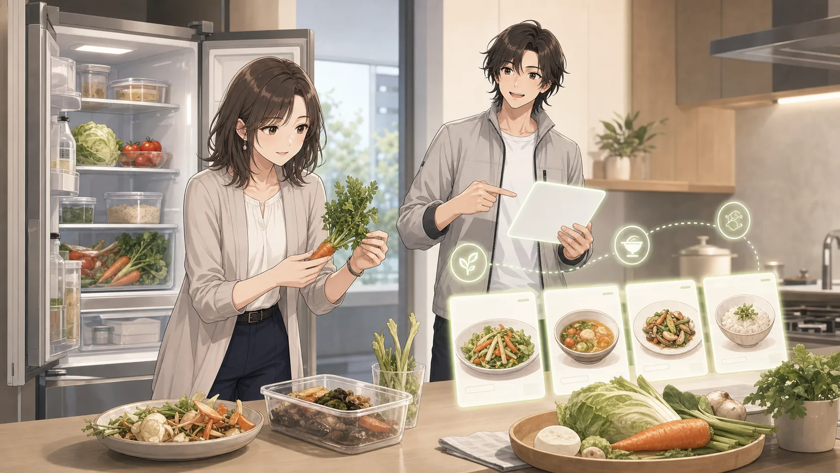フードロスを減らす未来の食卓