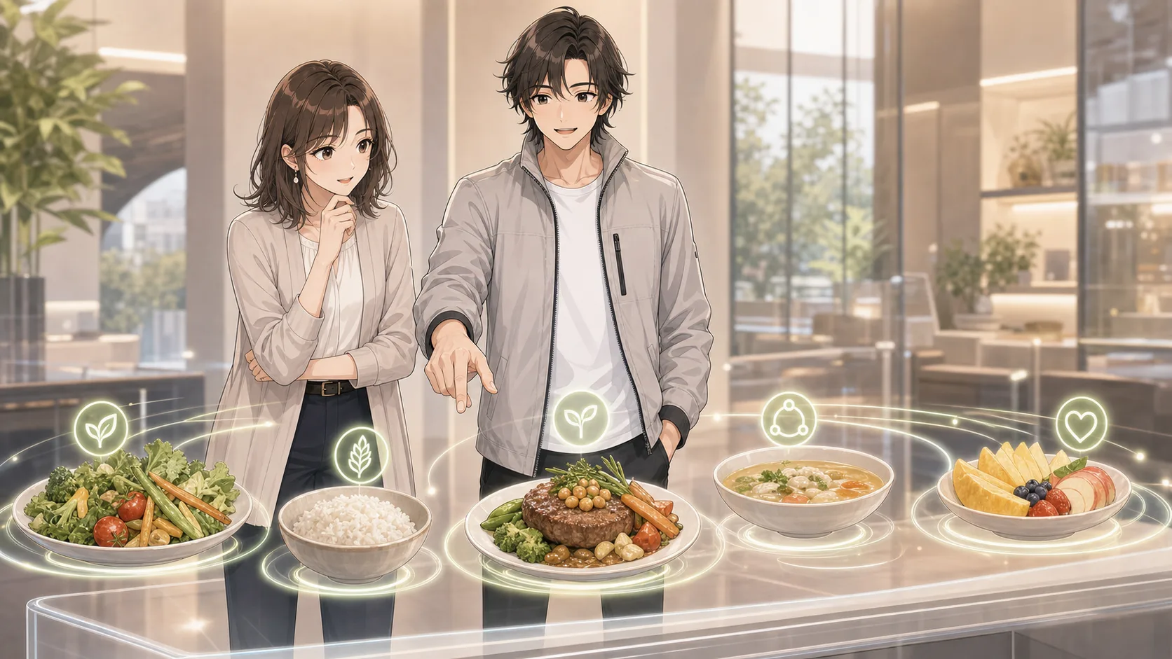 未来の食卓の選択肢を見るレン