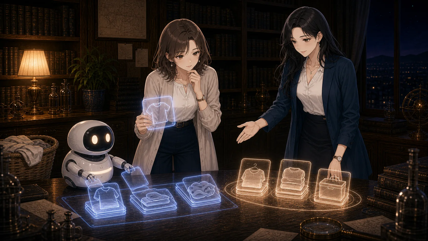 洗濯の未来を考えるミオ