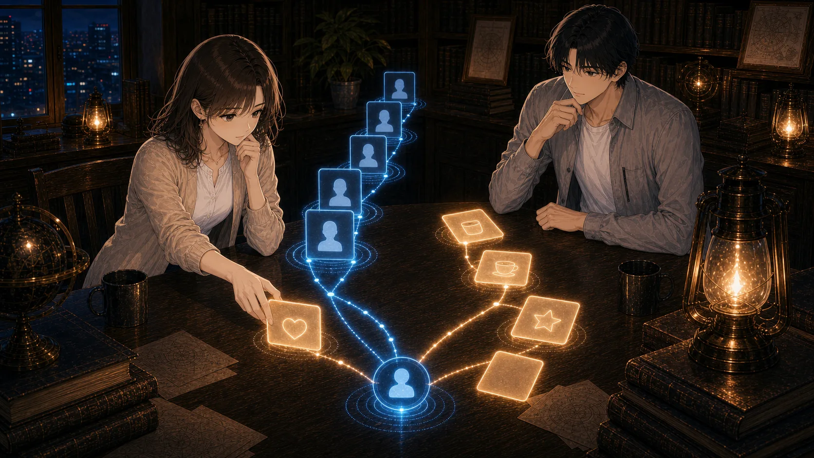 恋愛アルゴリズムに任せすぎない場面