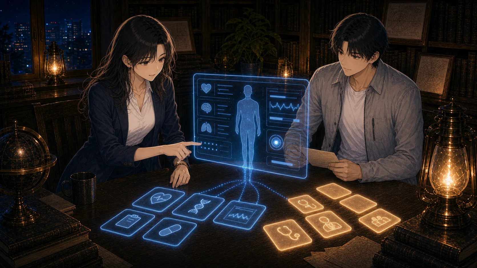 医療AIの未来を医師の代替ではなく補助として考える場面