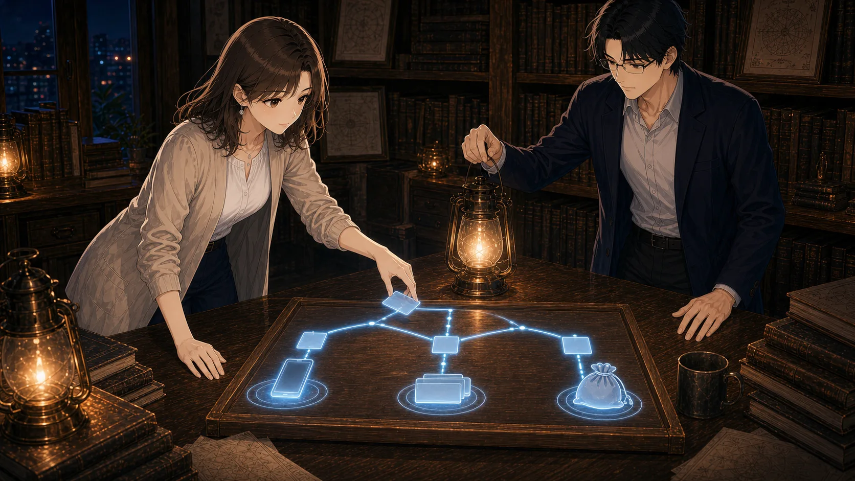 支払い方法を場面で使い分けるミオ