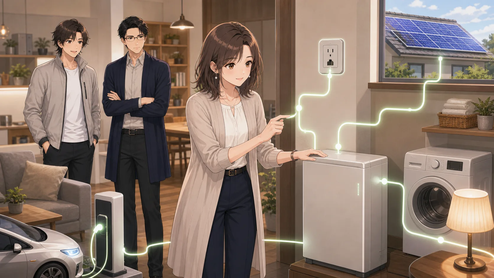 暮らしの電気の未来を見るミオ