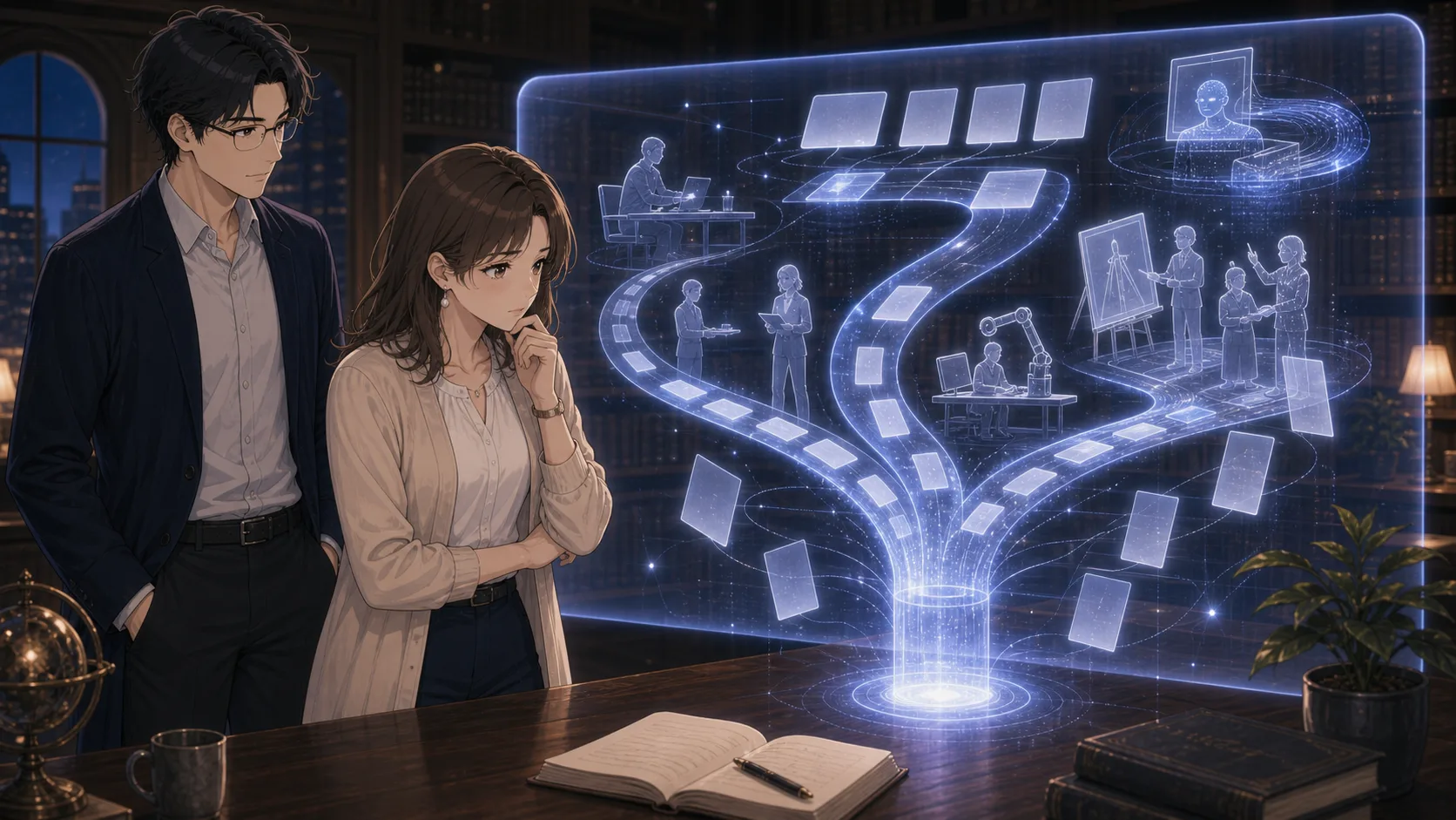 AI時代に残る仕事｜人間に求められる役割を整理の記録イメージ