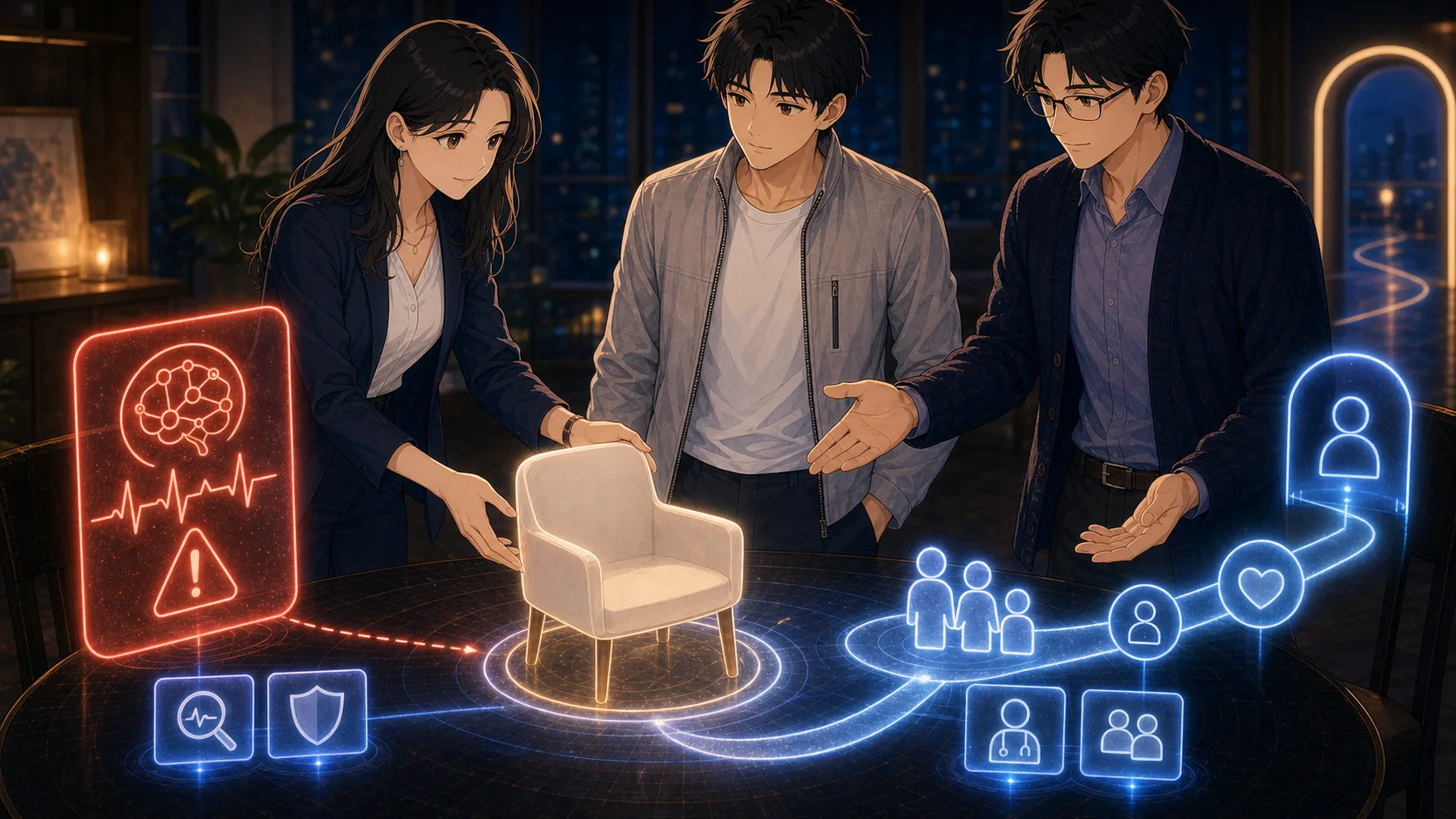 命の選択をAIに任せていい？医療AIと倫理の未来の記録イメージ
