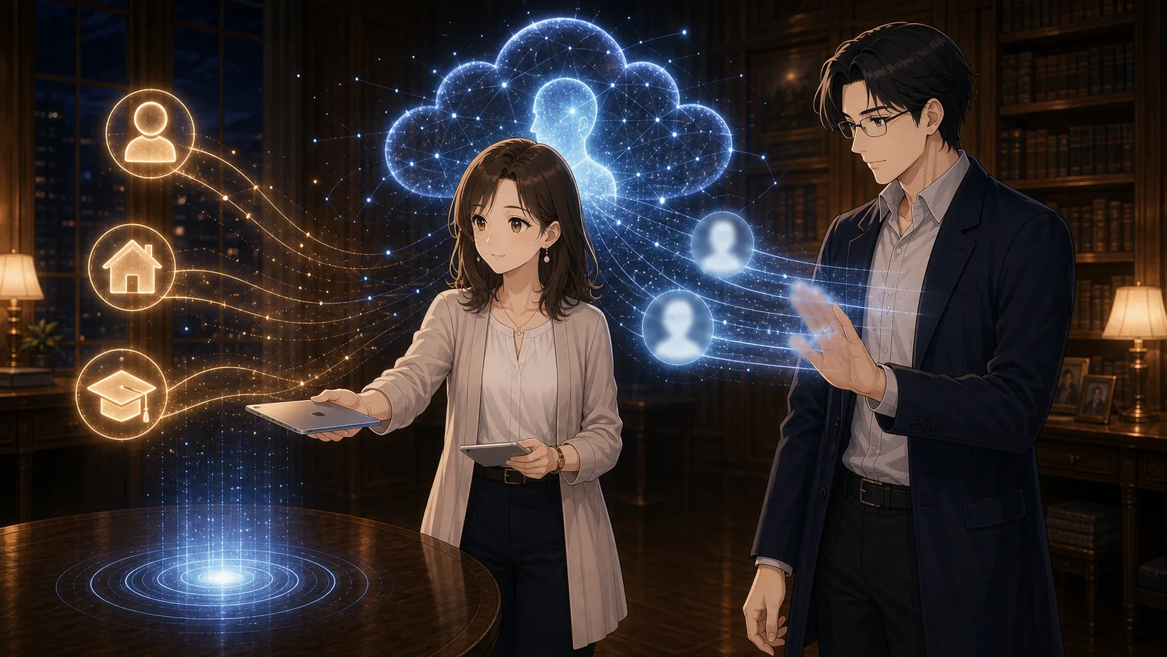AIと個人情報｜生成AIに入力してはいけない情報と注意点の記録イメージ