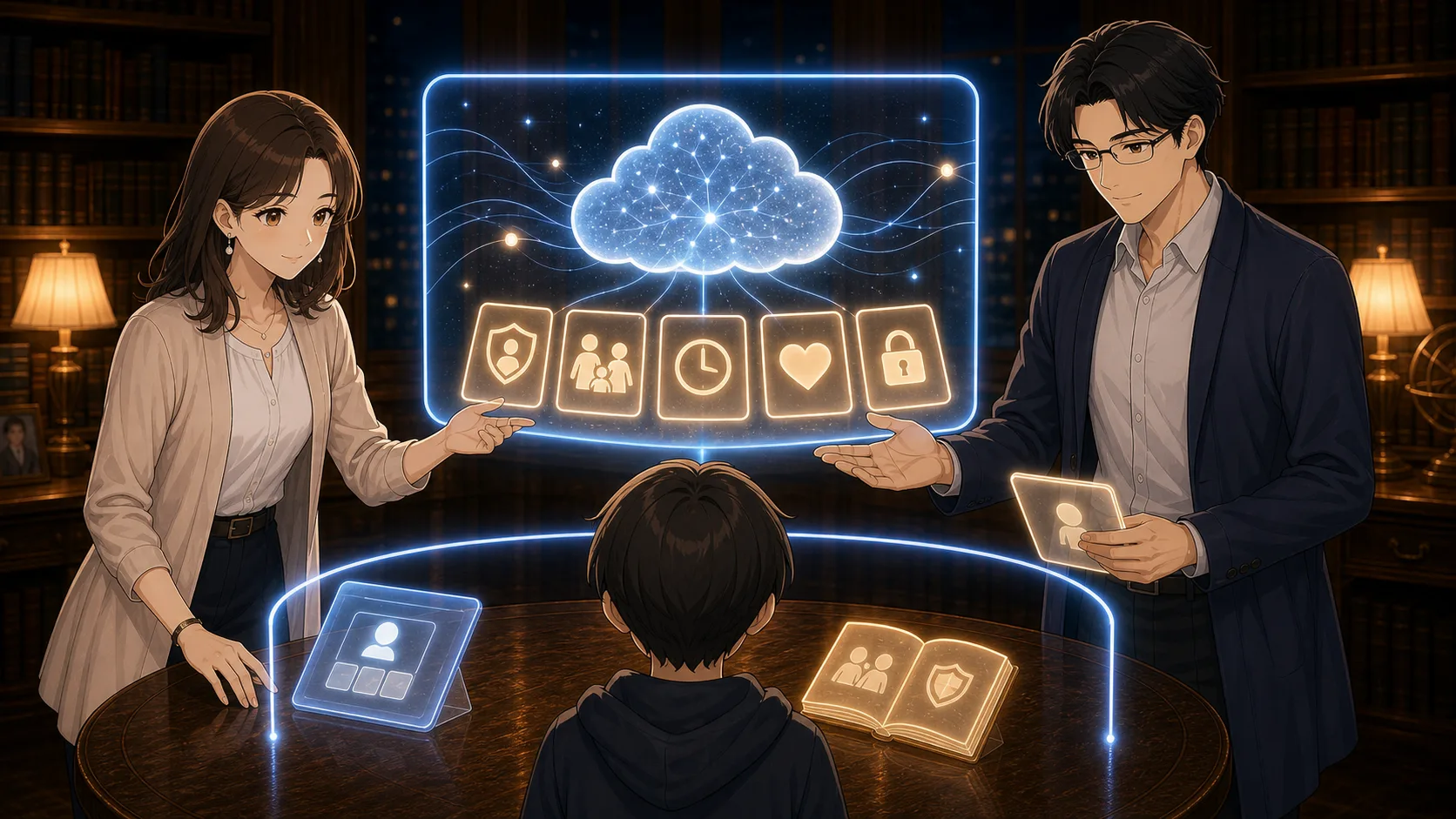 子どもと生成AIの付き合い方｜便利さと危険性をやさしく整理の記録イメージ