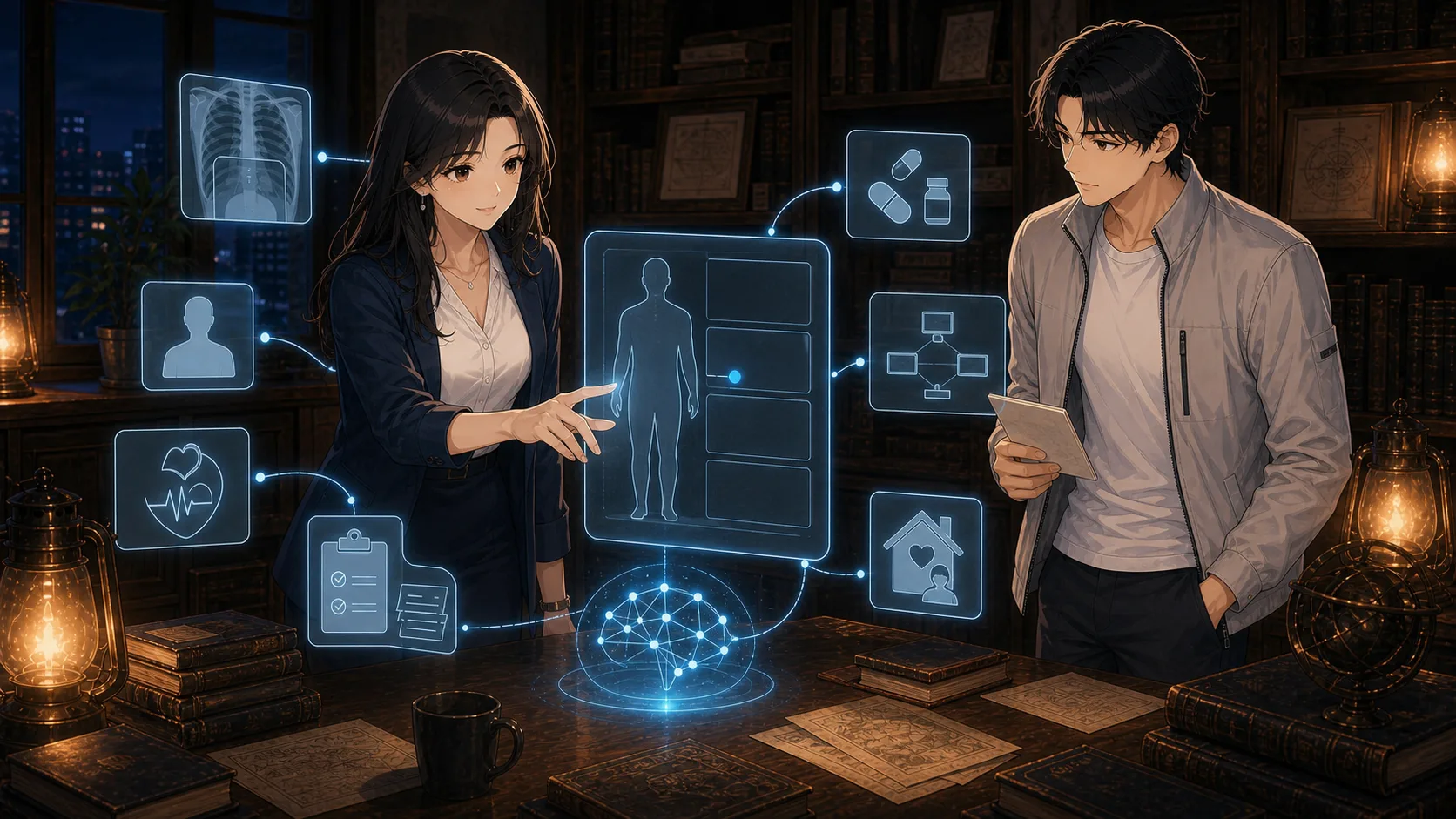 医療AIで未来の医療はどう変わる？診断・治療・事務・在宅ケアを整理の記録イメージ